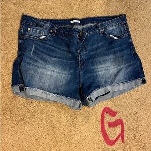 Denim Women's Shorts - STS Blue cuffed shorts from Stitch Fix